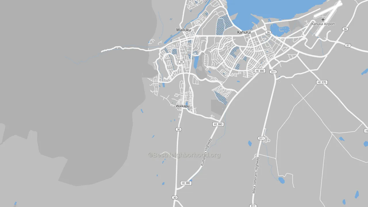 Transit Grade map of Waikapu, HI
