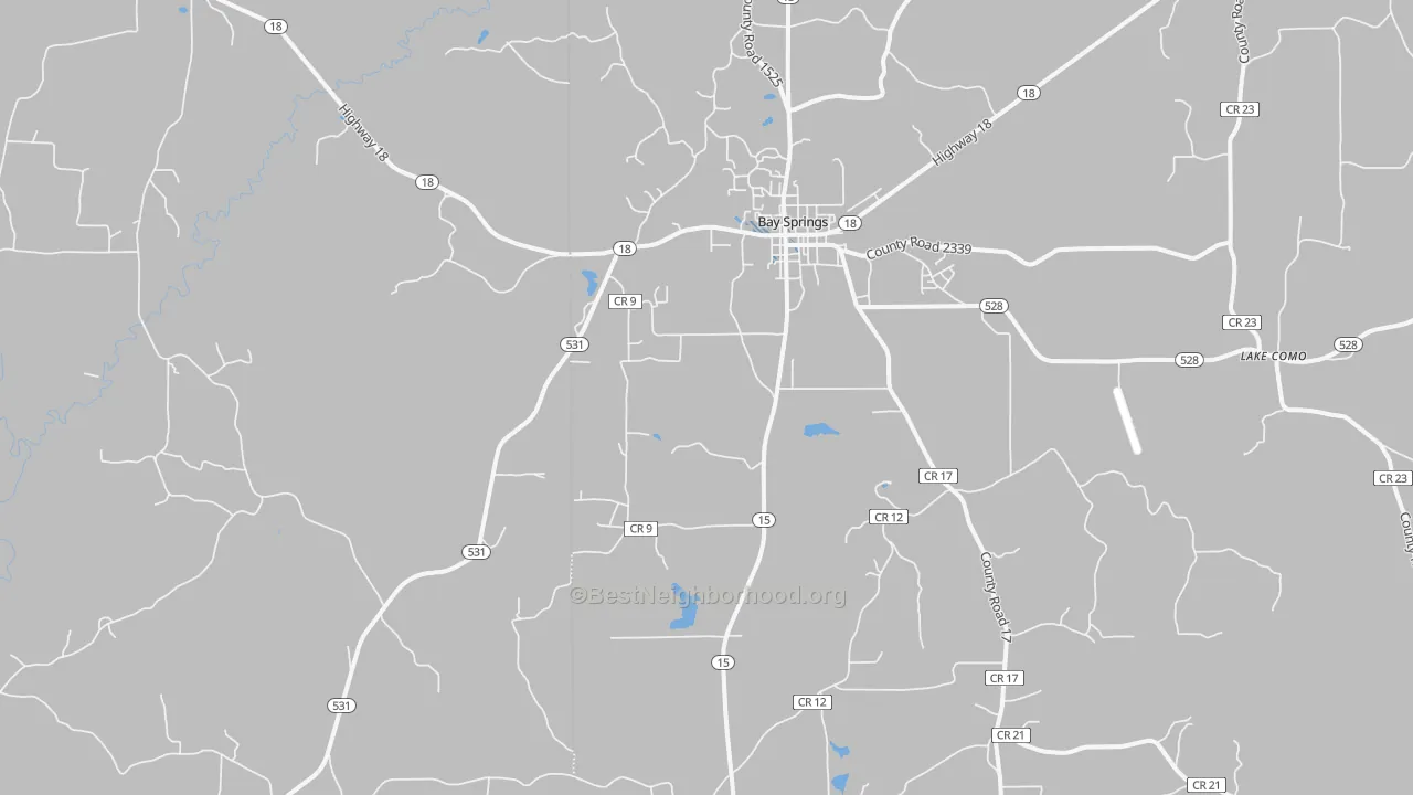 Transit Grade map of Waldrup, MS