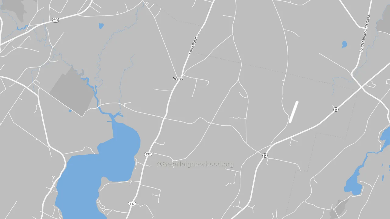 Transit Grade map of Wales Corner, ME