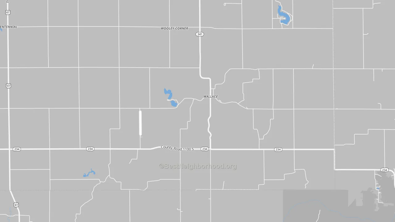 Transit Grade map of Wallace, IN