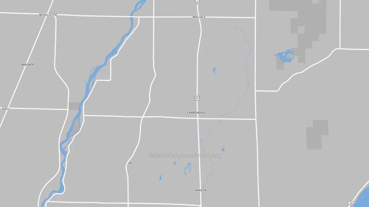 Transit Grade map of Wallace, MI