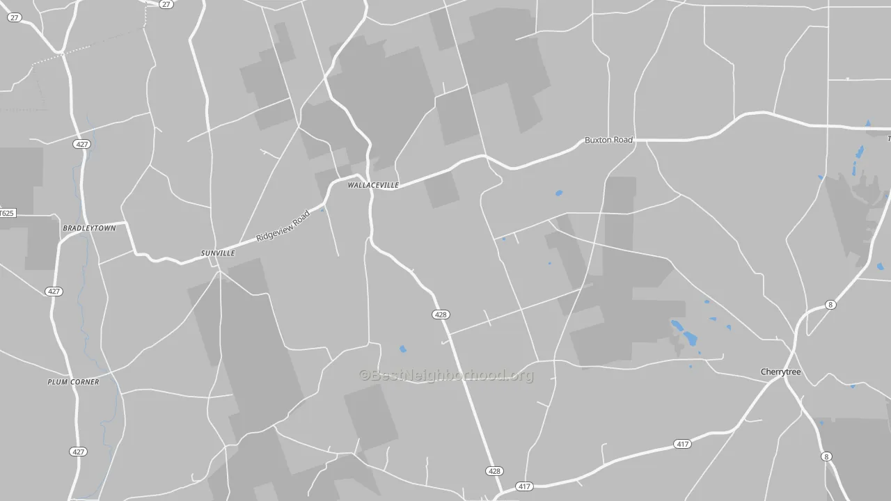 Transit Grade map of Wallaceville, PA