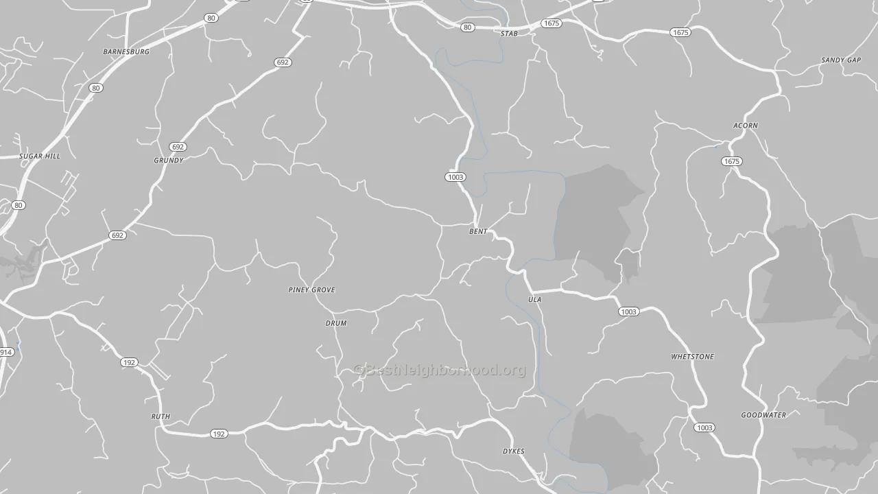 Transit Grade map of Walnut Grove, KY