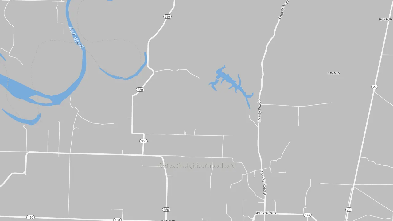Transit Grade map of Walnut Hill, AR