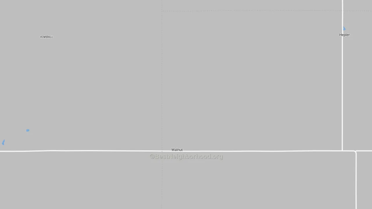 Transit Grade map of Walnut, KS