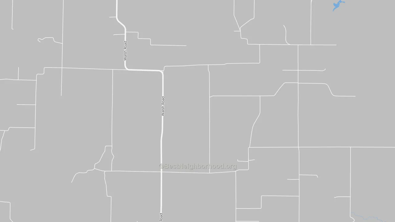 Transit Grade map of Walsh, IL