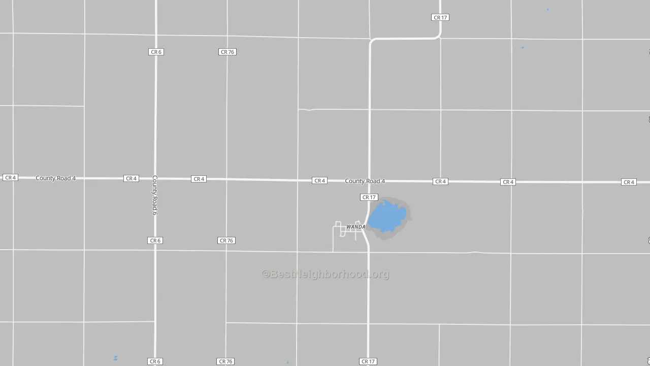 Transit Grade map of Wanda, MN