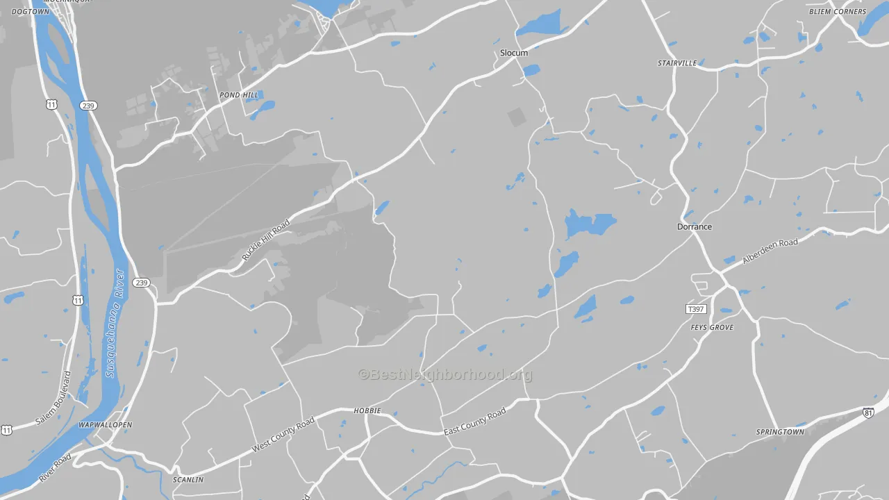 Transit Grade map of Wapwallopen, PA