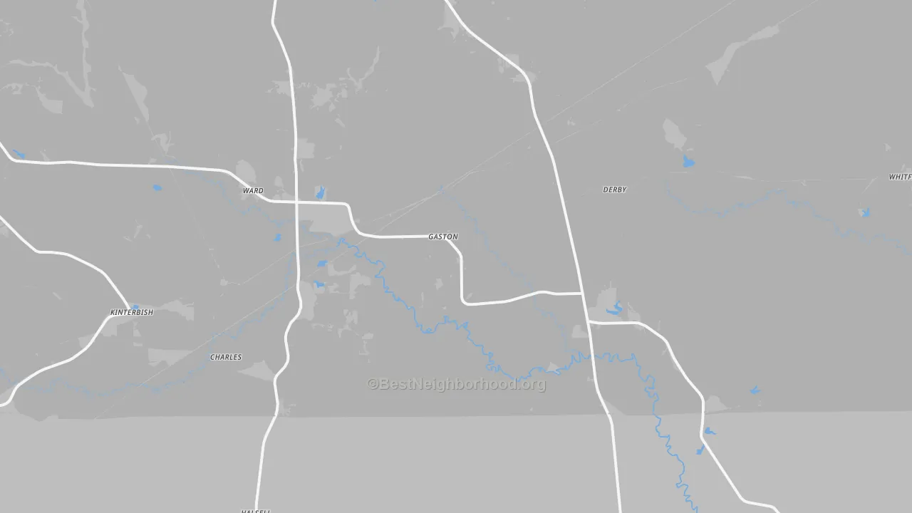 Transit Grade map of Ward, AL