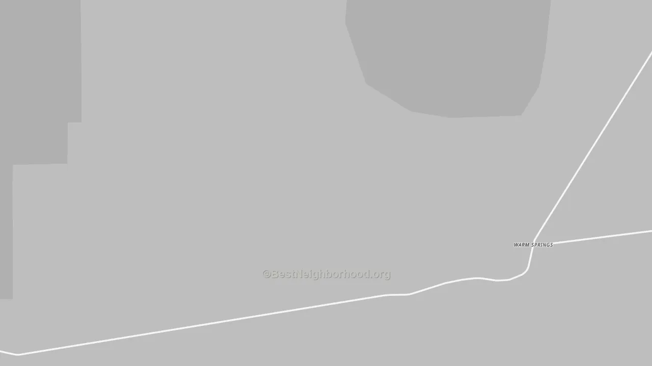 Transit Grade map of Warm Springs, NV