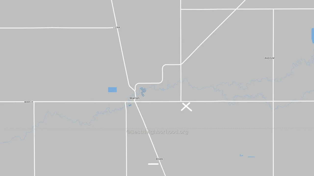 Transit Grade map of Warren, MN