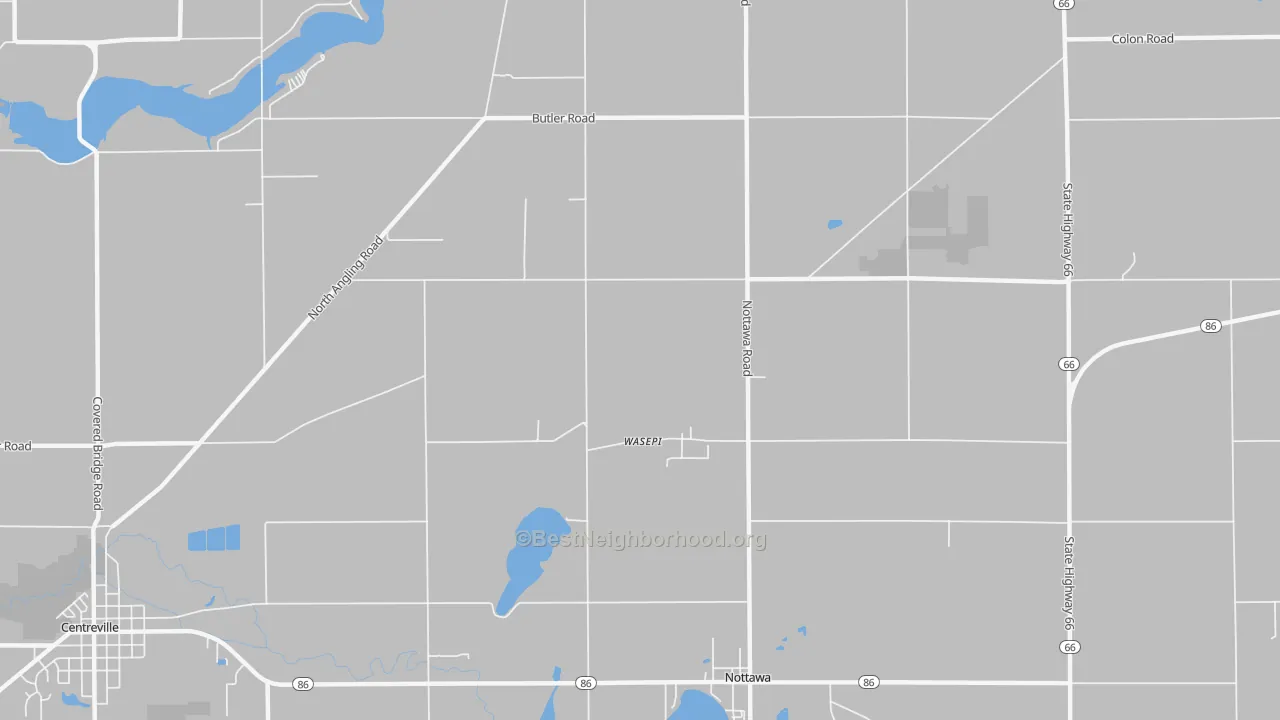 Transit Grade map of Wasepi, MI