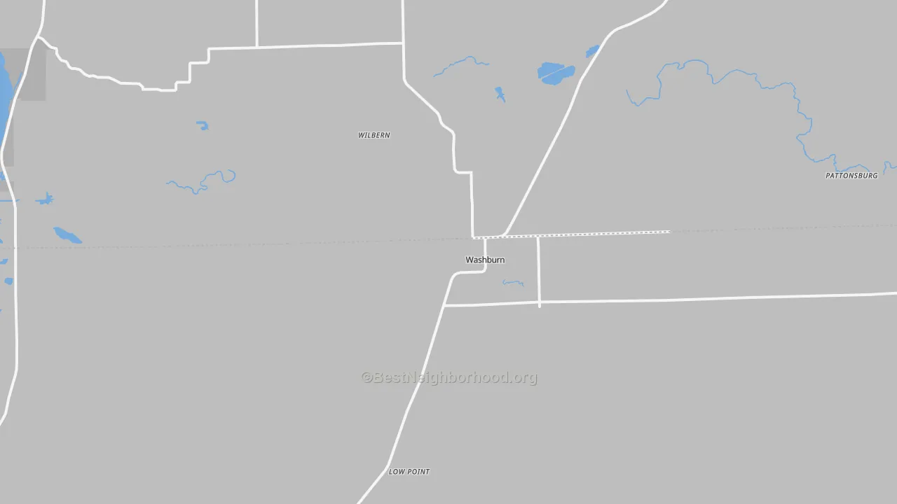 Transit Grade map of Washburn, IL