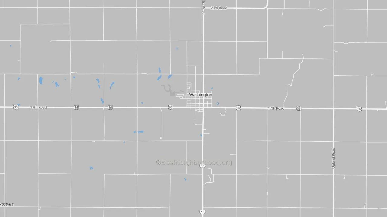 Transit Grade map of Washington, KS