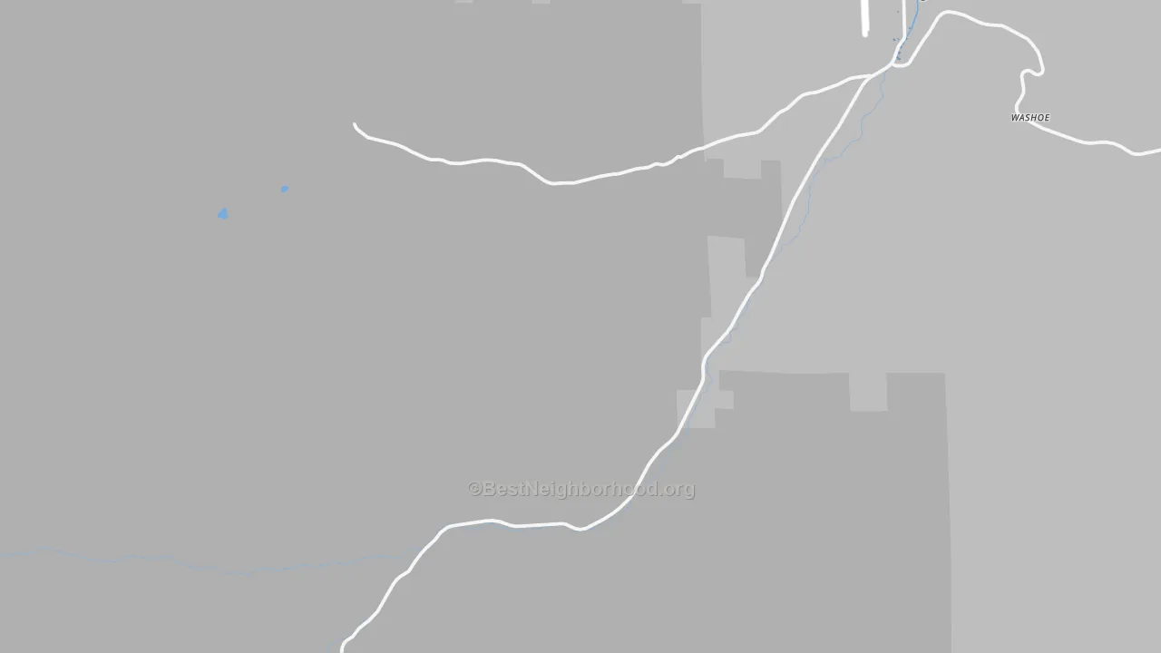 Transit Grade map of Washoe, MT