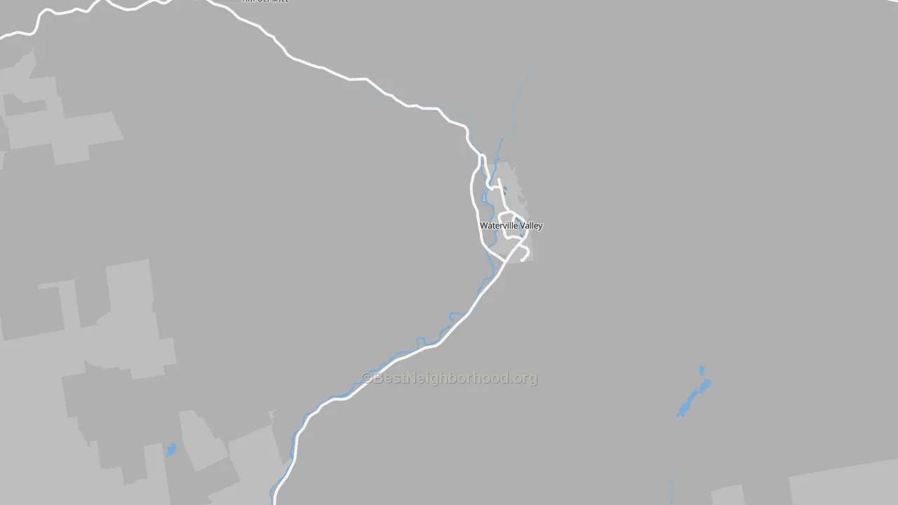 Transit Grade map of Waterville Valley, NH