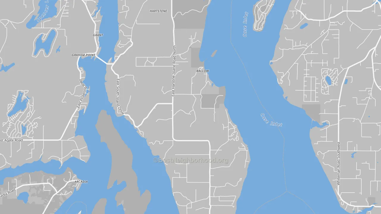 Transit Grade map of Wauna, WA