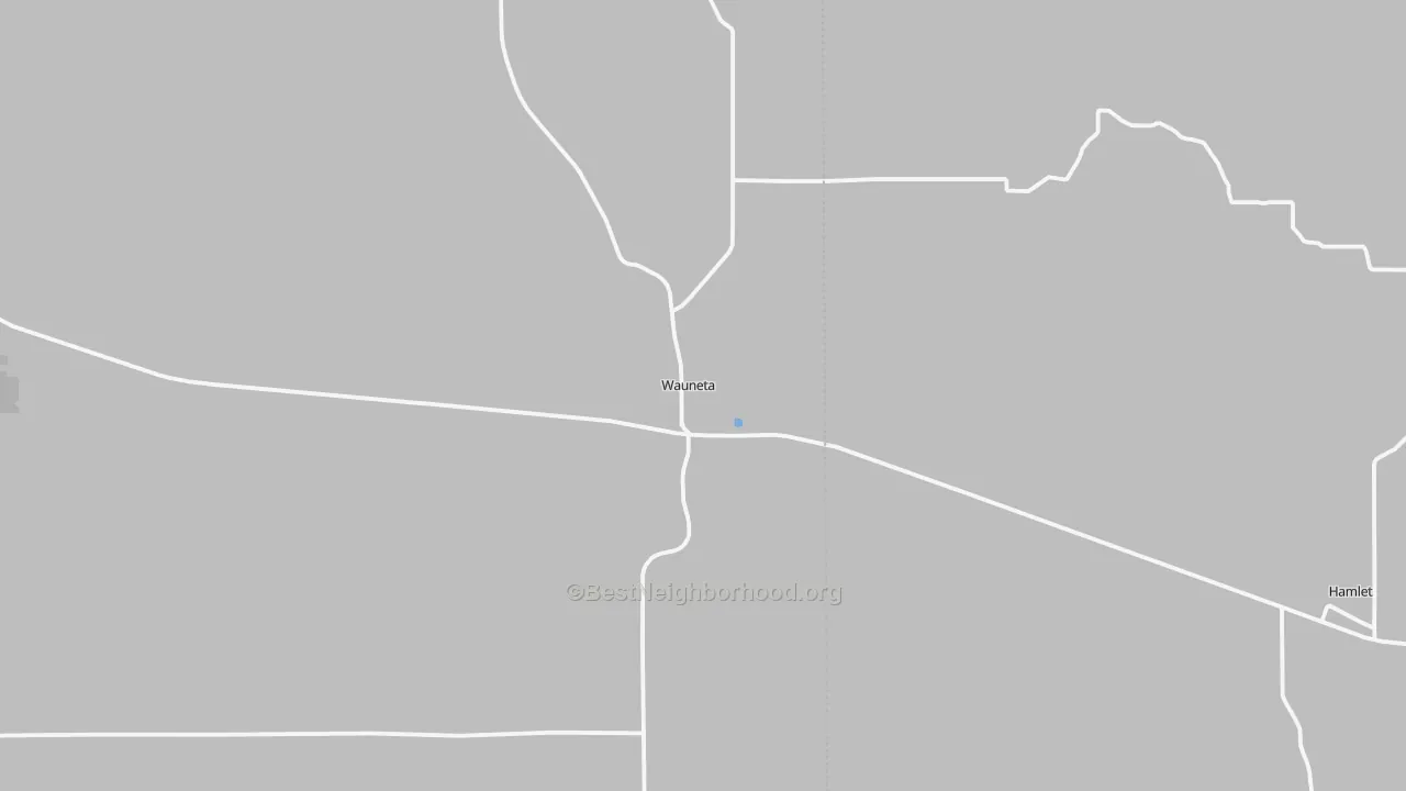 Transit Grade map of Wauneta, NE