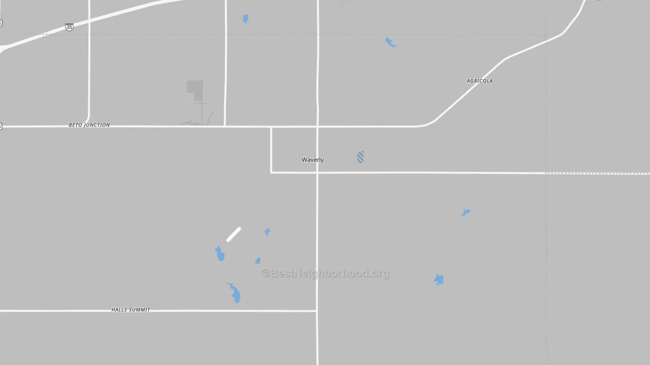 Transit Grade map of Waverly, KS