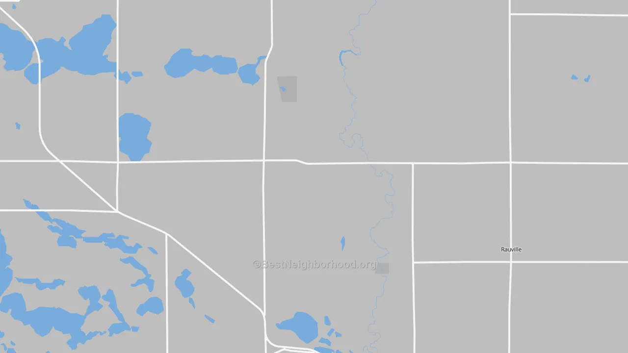 Transit Grade map of Waverly, SD