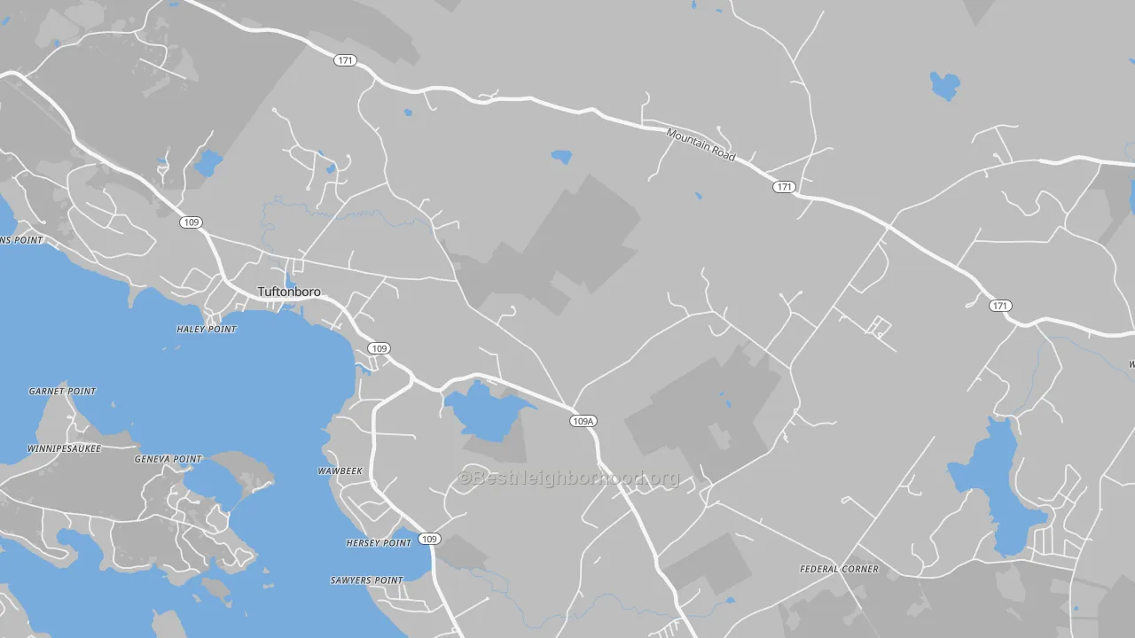 Transit Grade map of Wawbeek, NH
