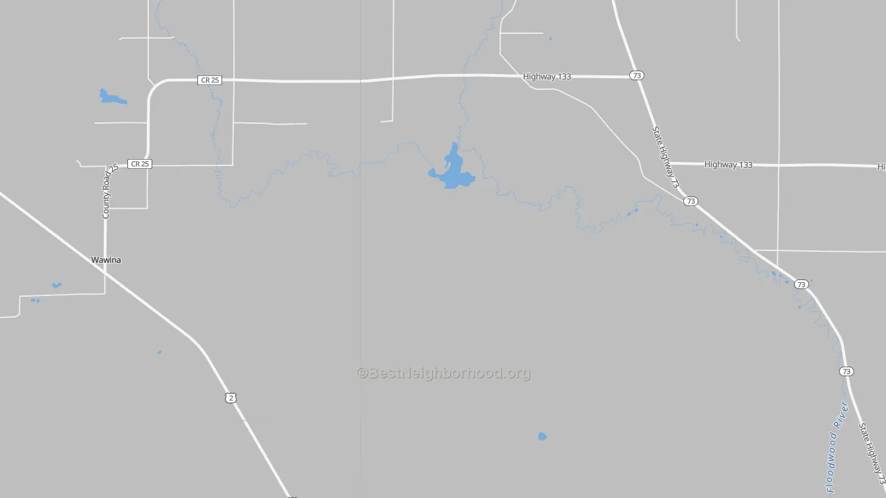 Transit Grade map of Wawina, MN
