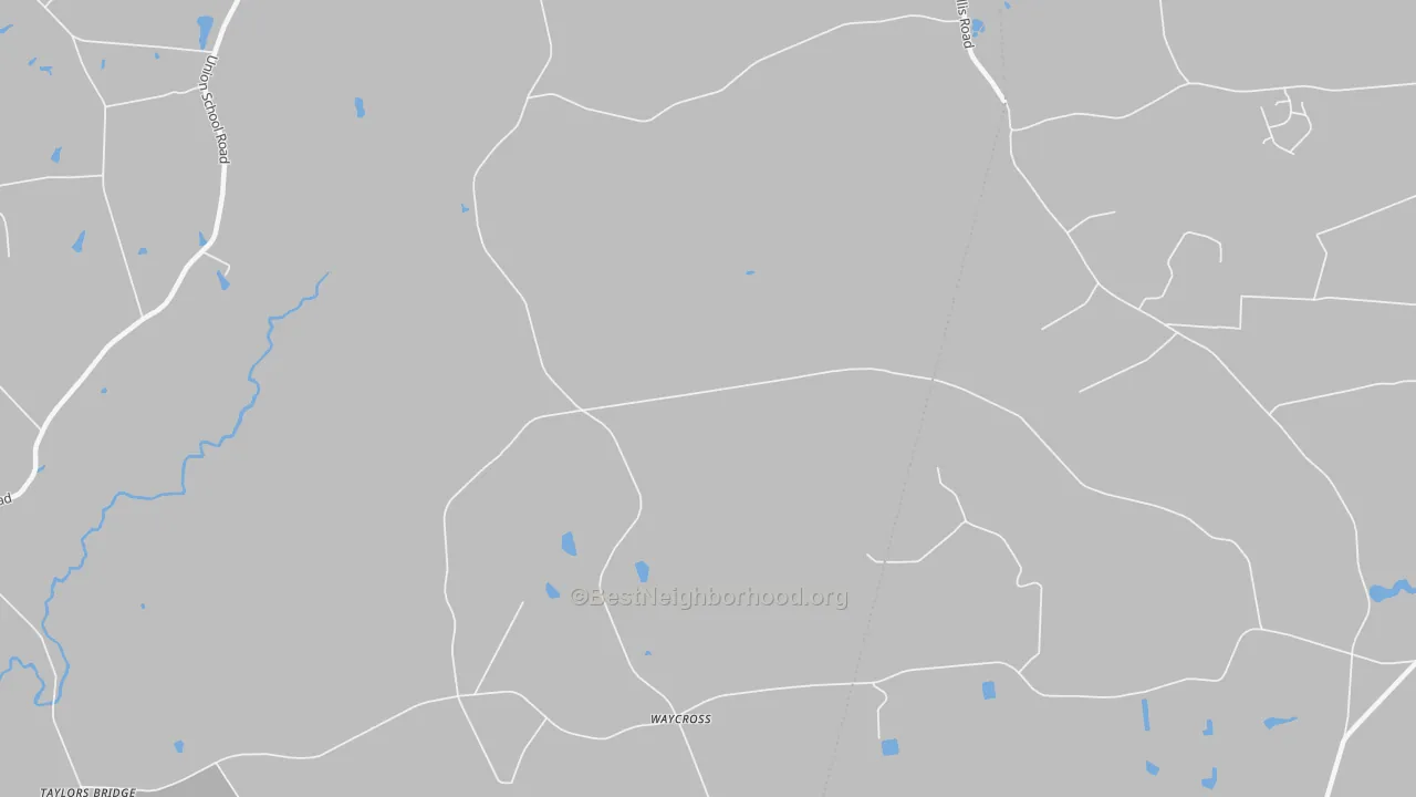 Transit Grade map of Waycross, NC