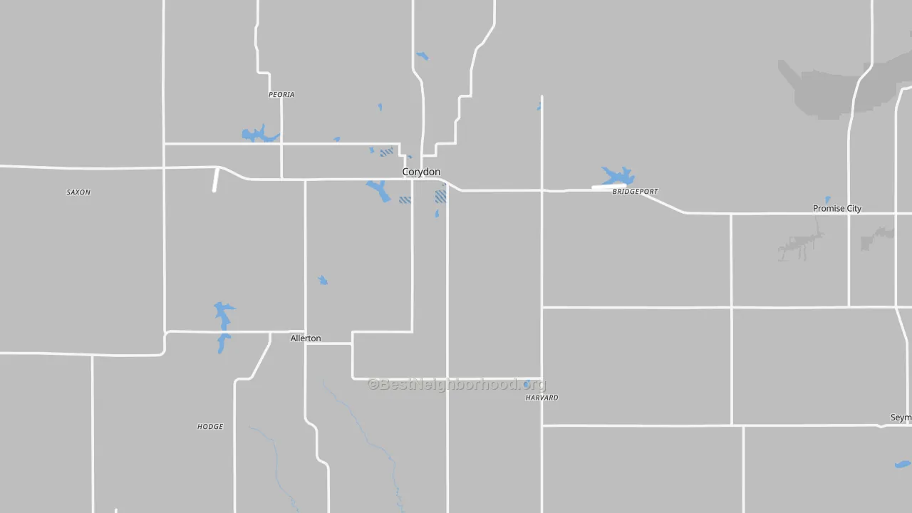 Transit Grade map of Wayne County, IA