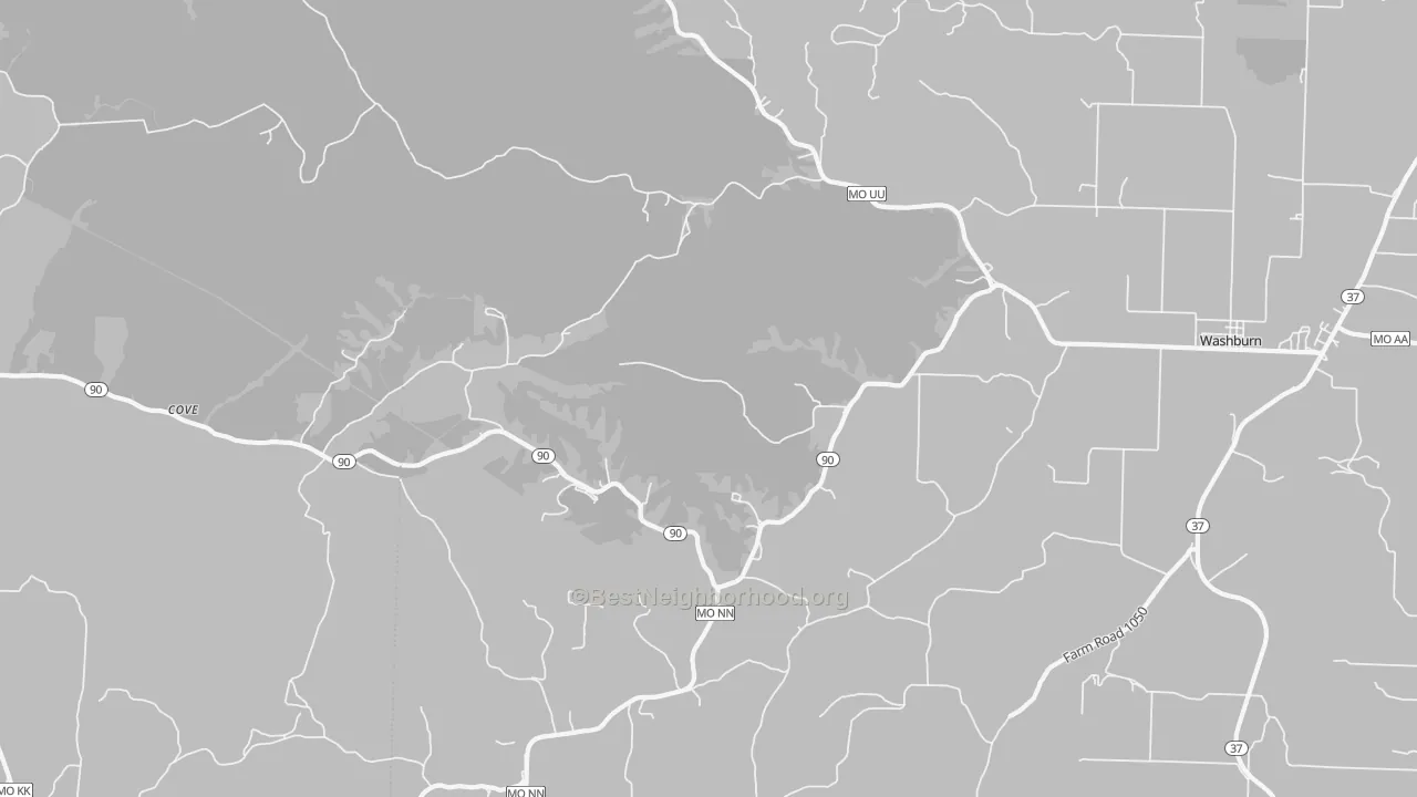 Transit Grade map of Wayne, MO