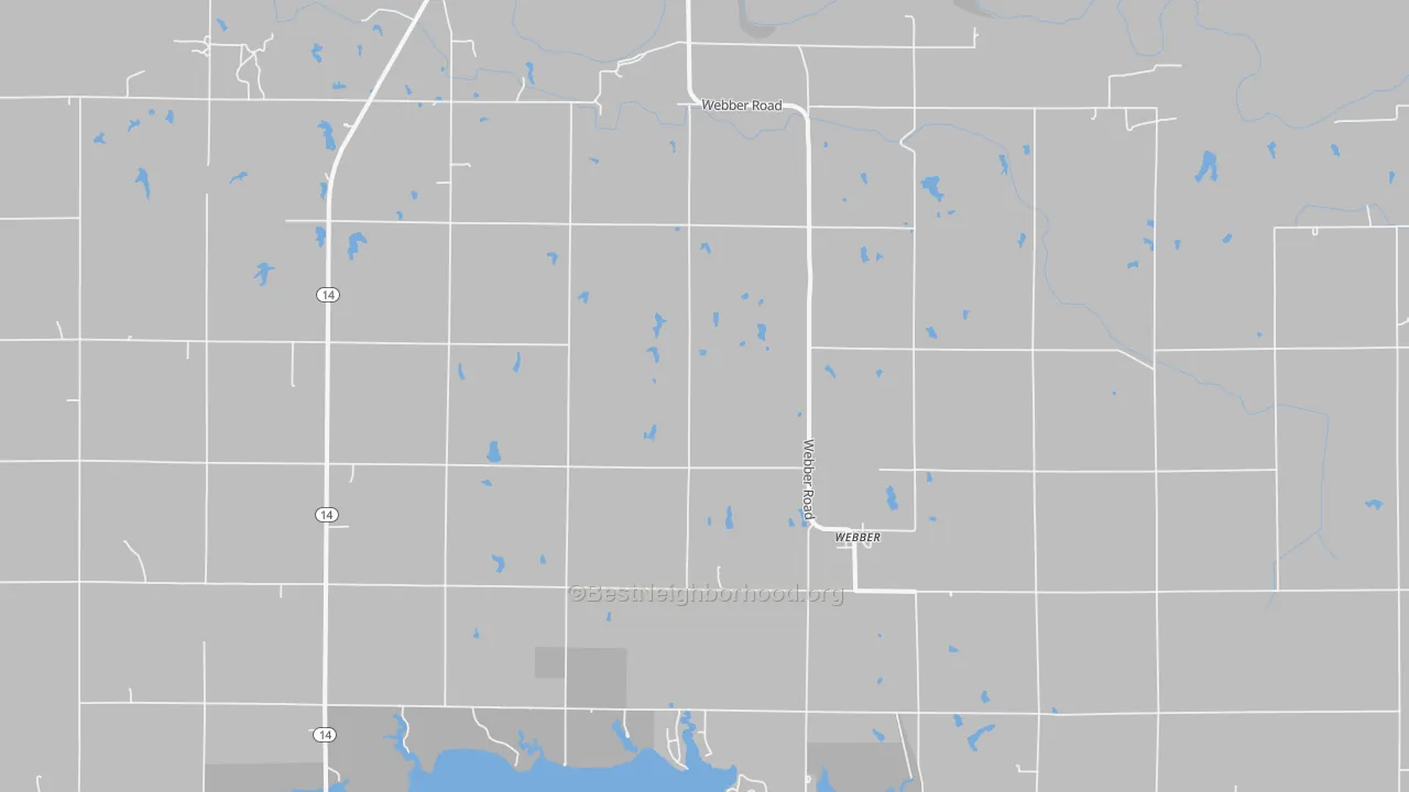 Transit Grade map of Webber, KS