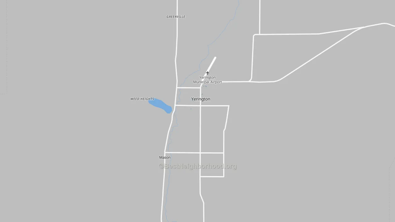 Transit Grade map of Weed Heights, NV