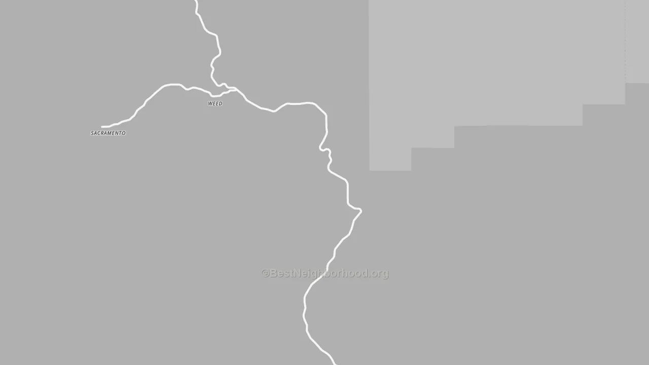 Transit Grade map of Weed, NM