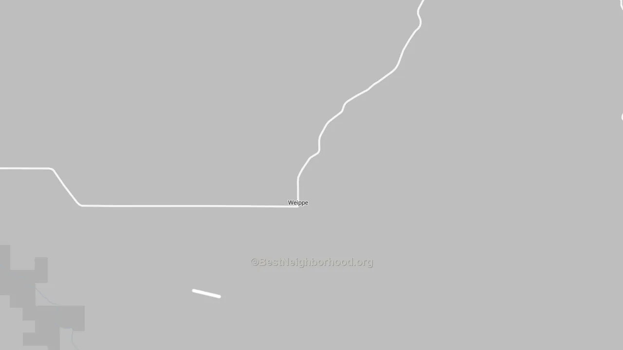 Transit Grade map of Weippe, ID