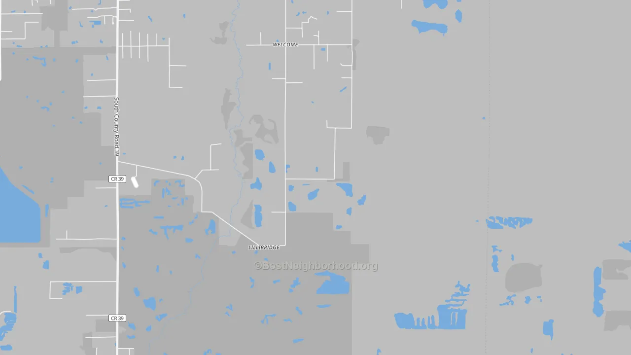 Transit Grade map of Welcome, FL
