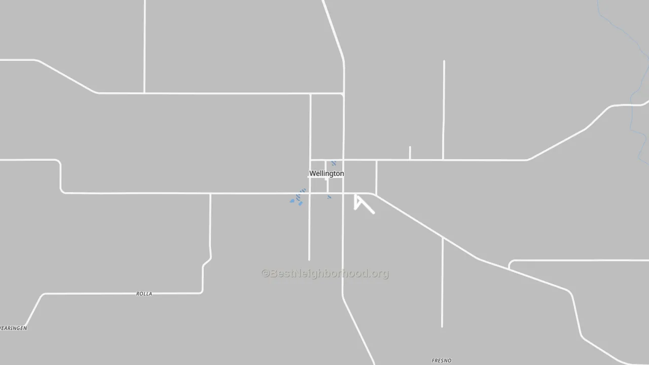 Transit Grade map of Wellington, TX