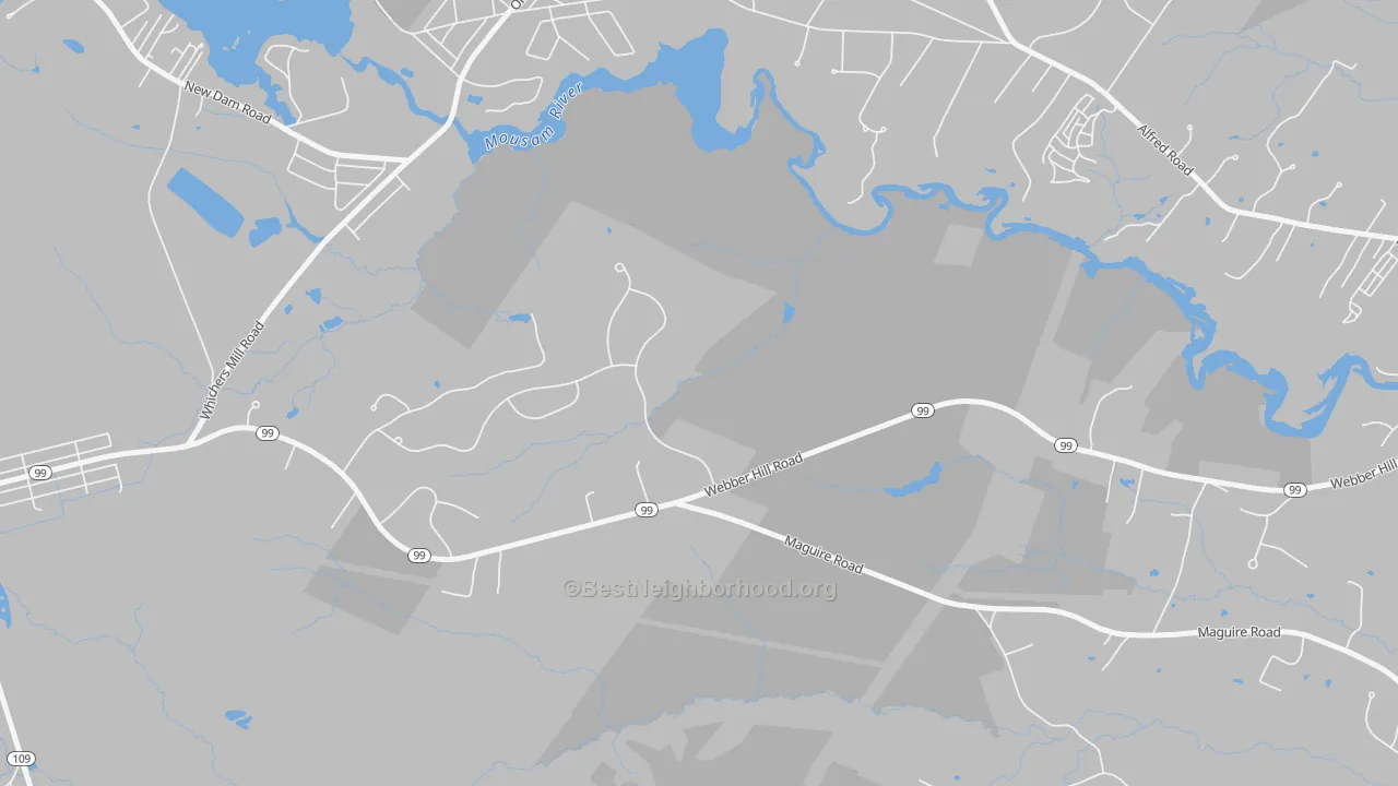 Transit Grade map of Wells Branch, ME
