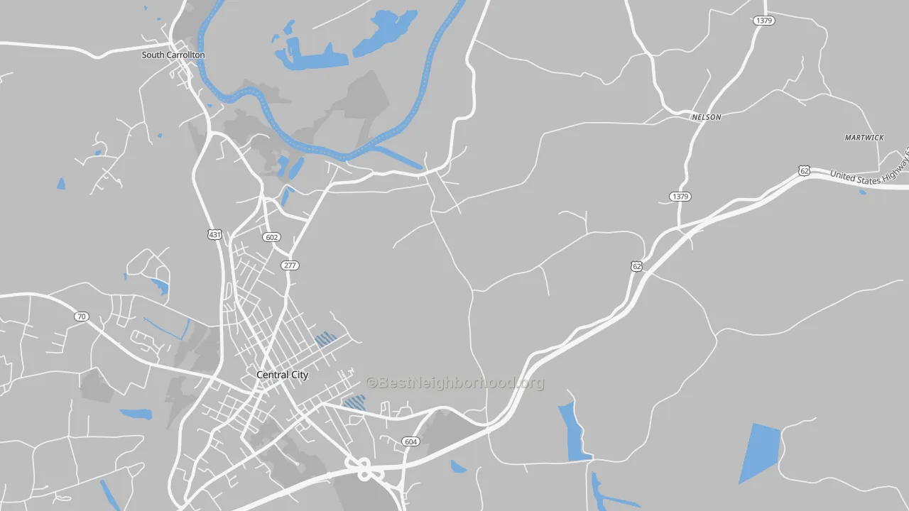 Transit Grade map of Wells, KY