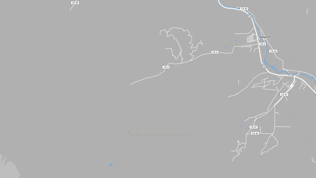 Transit Grade map of Wellsville, CO