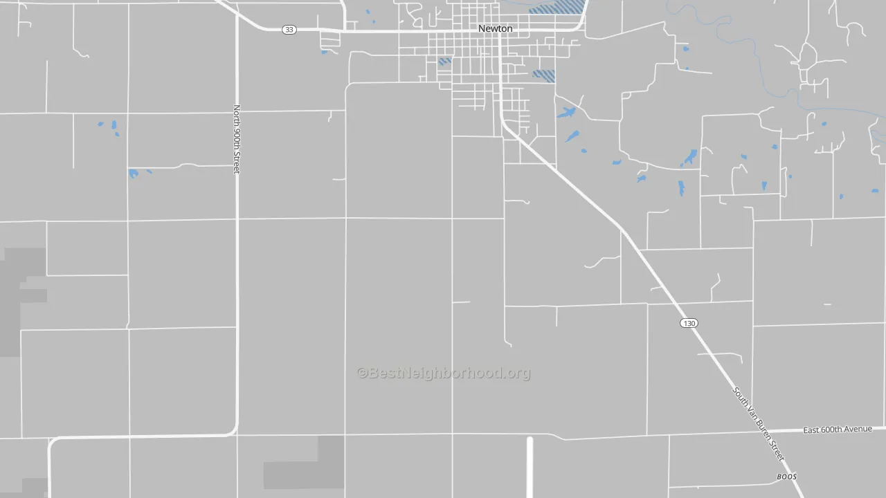 Transit Grade map of Wendelin, IL