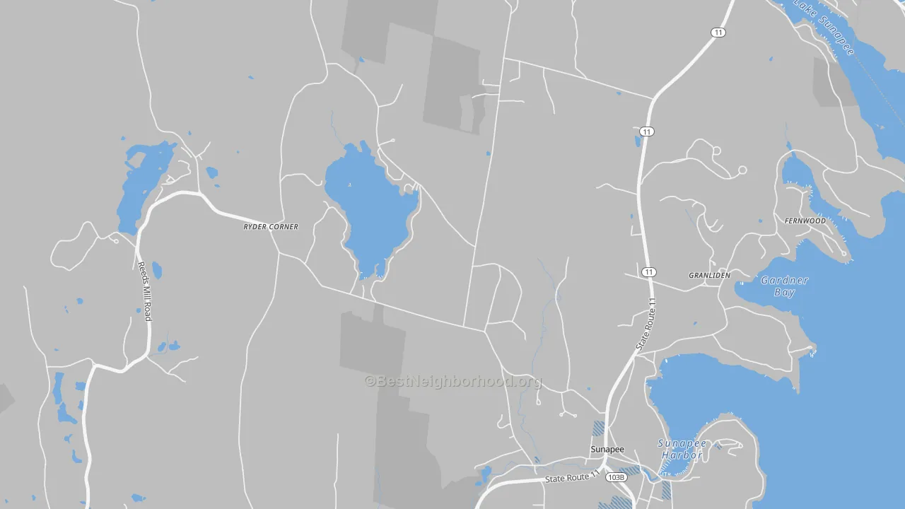 Transit Grade map of Wendell, NH