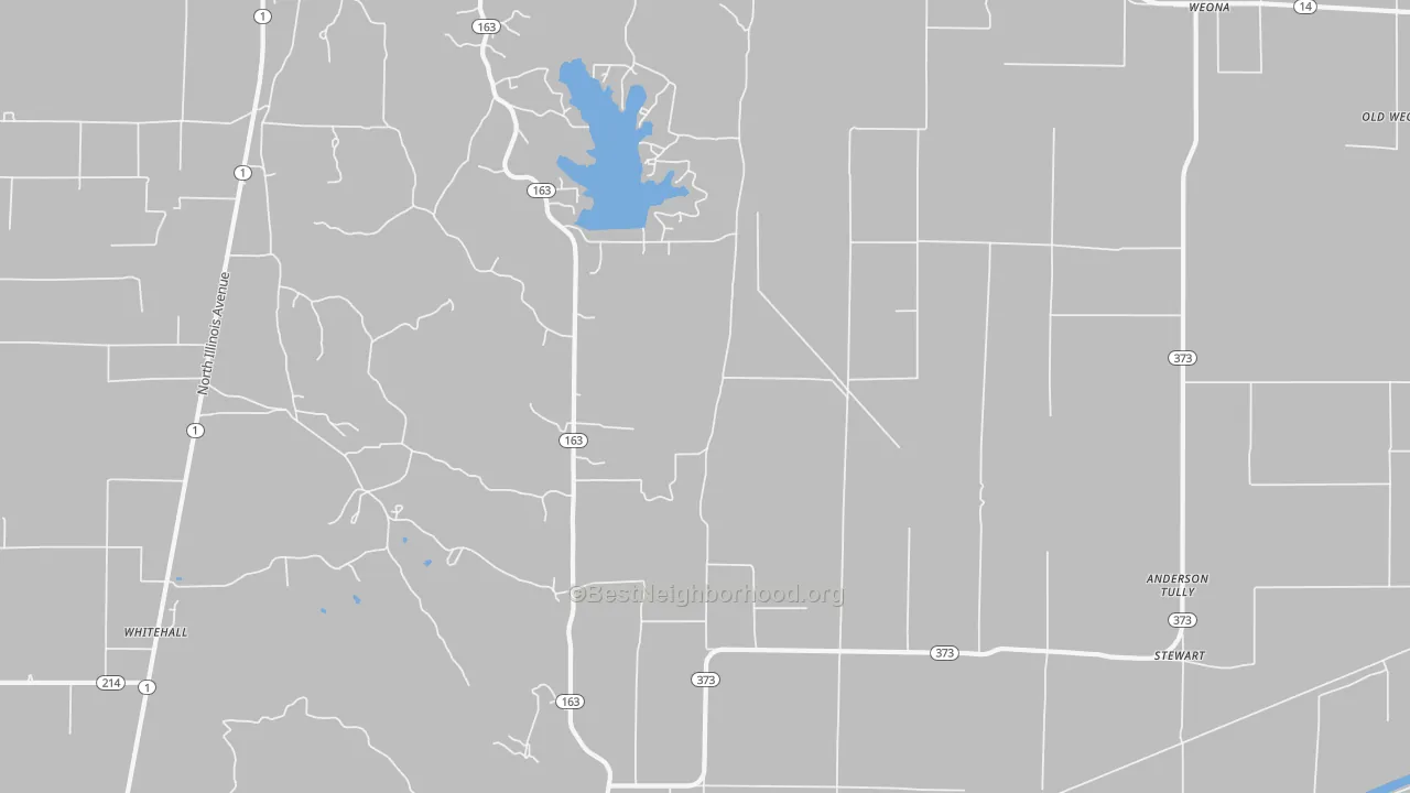 Transit Grade map of Weona Junction, AR