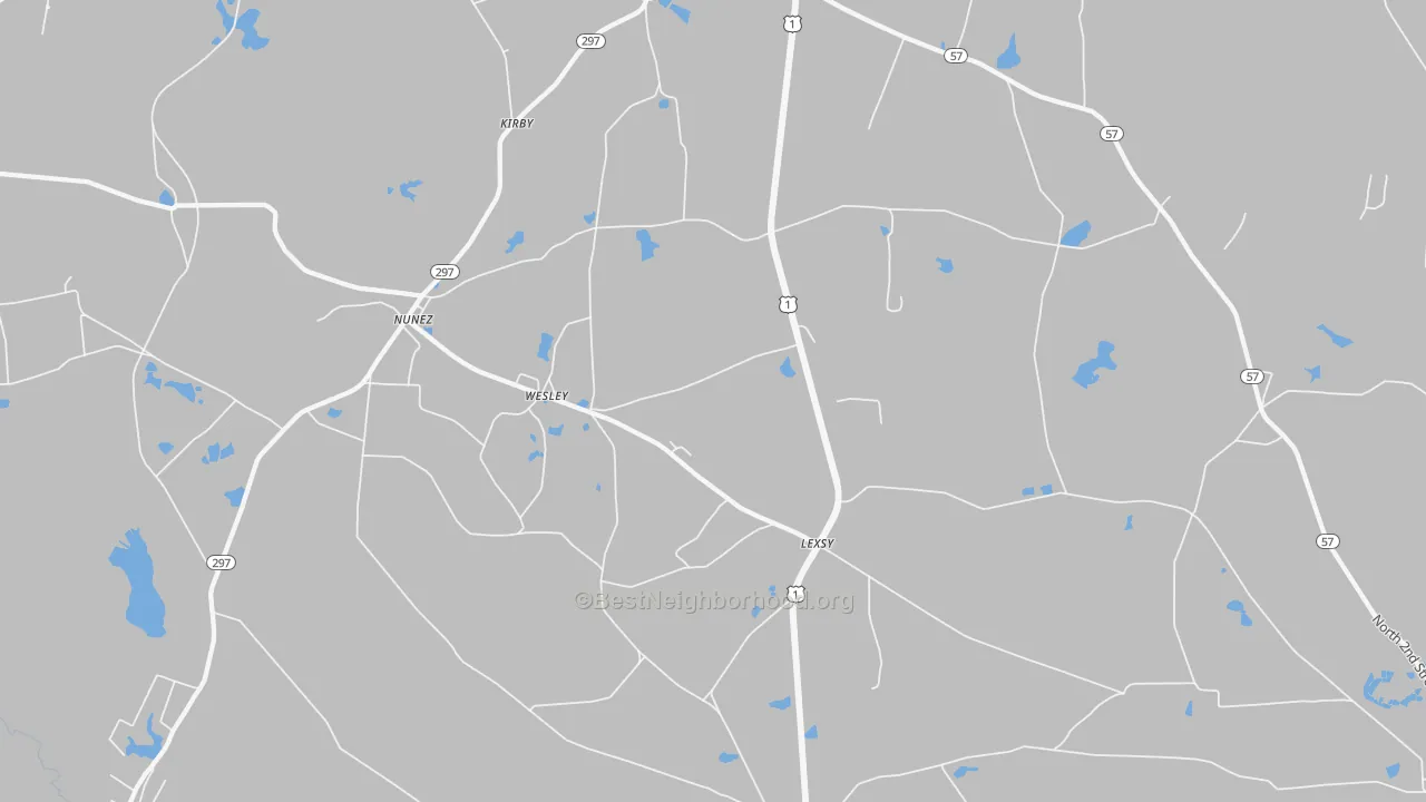 Transit Grade map of Wesley, GA