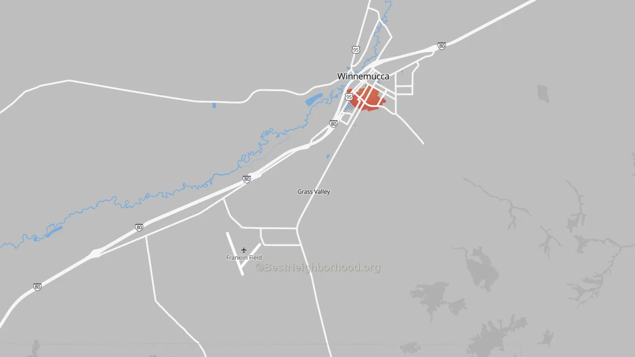 Transit Grade map of Weso, NV