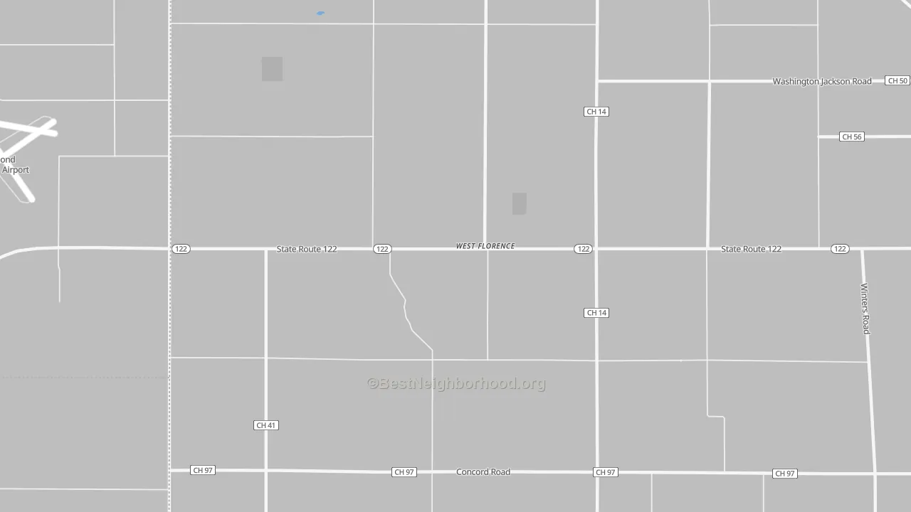 Transit Grade map of West Florence, OH