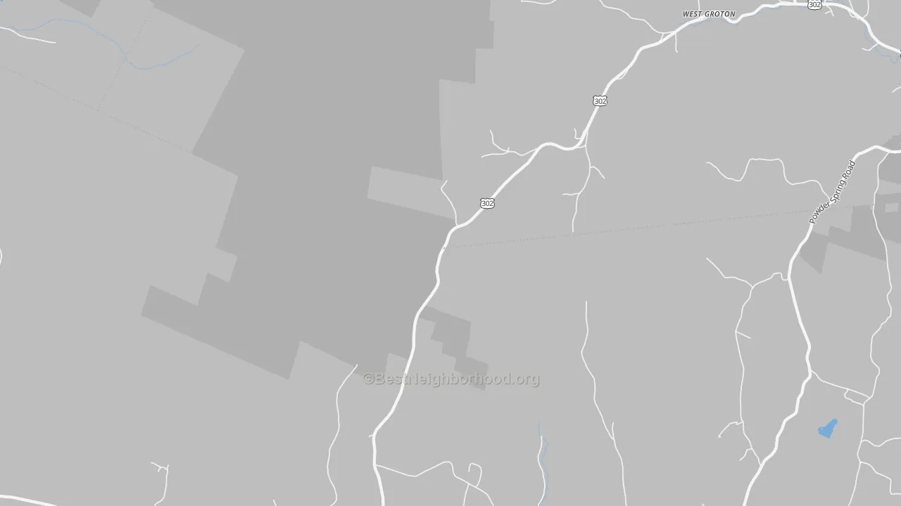 Transit Grade map of West Groton, VT