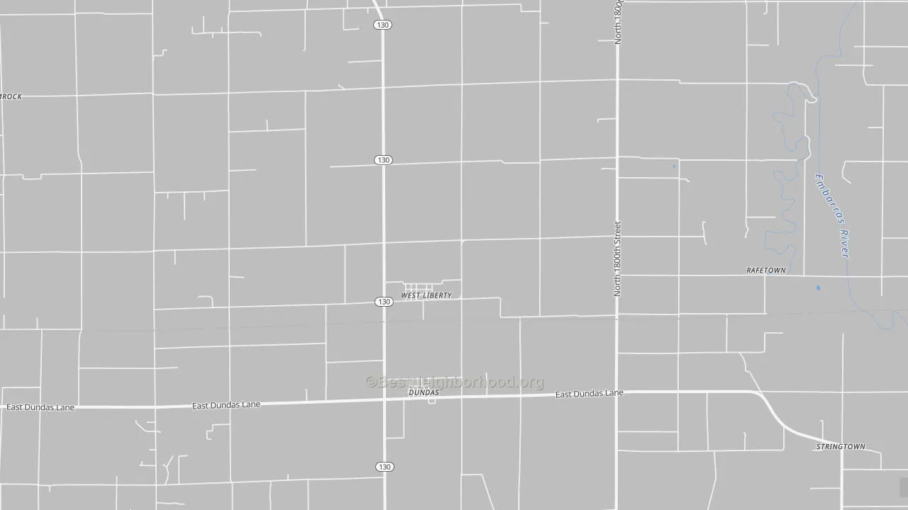 Transit Grade map of West Liberty, IL