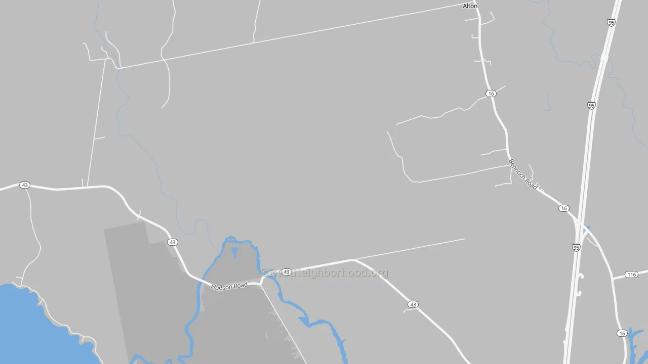 Transit Grade map of West Old Town, ME