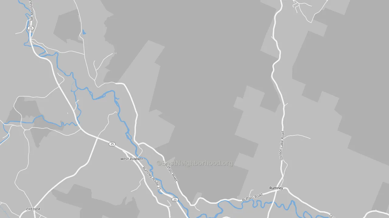 Transit Grade map of West Rumney, NH