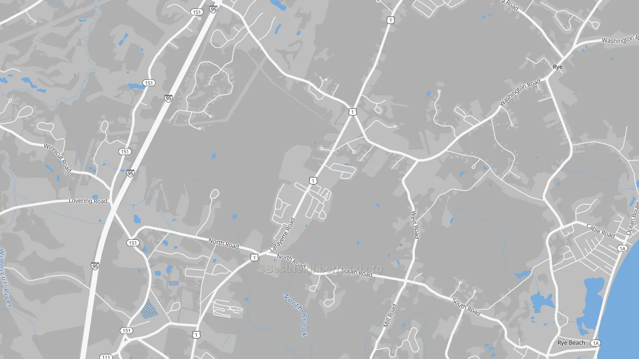 Transit Grade map of West Rye, NH