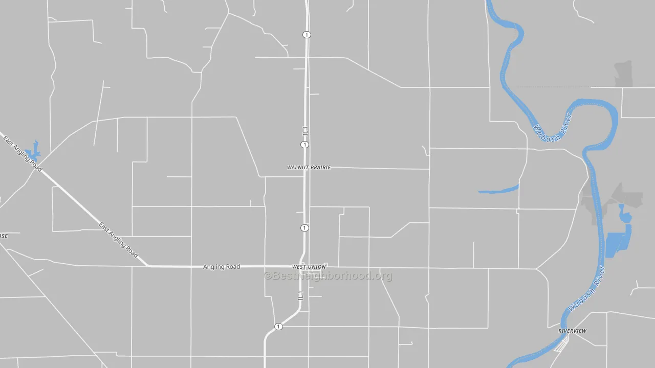 Transit Grade map of West Union, IL